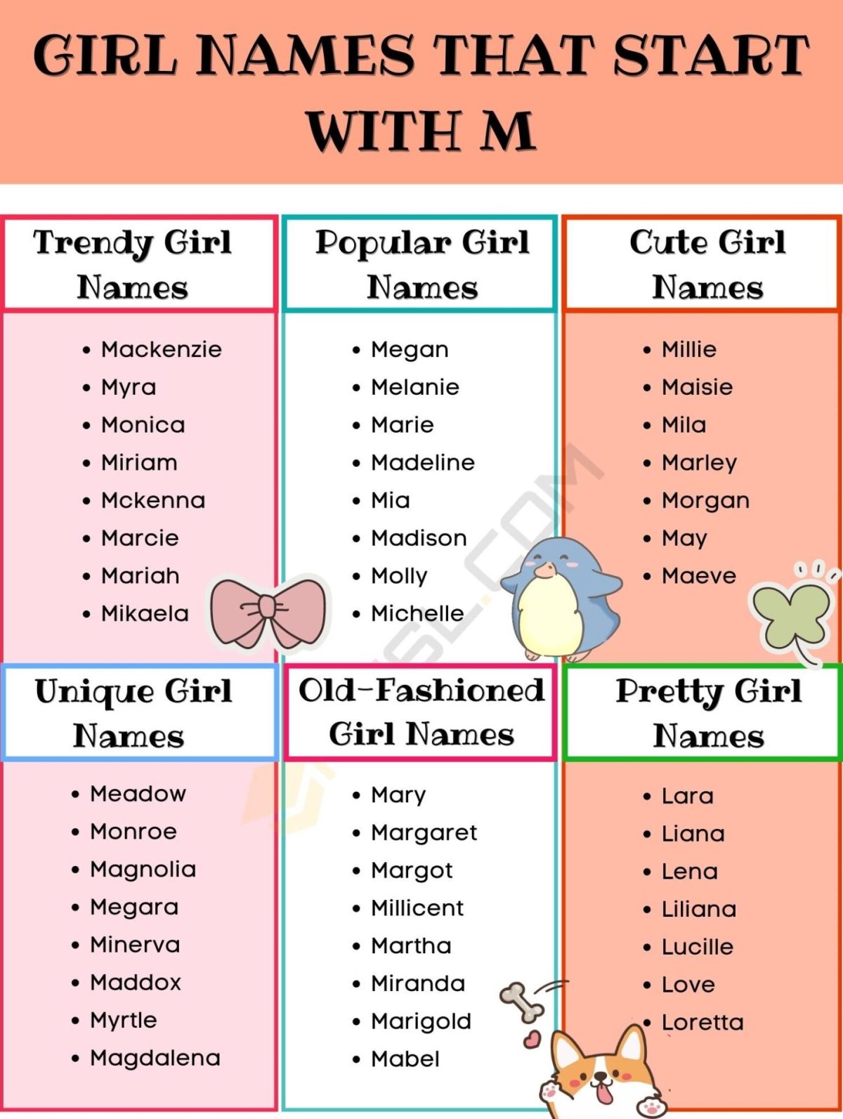 Creative M Names Top Nicknames That Start With M – Find Yours Now! - The Caring Girl